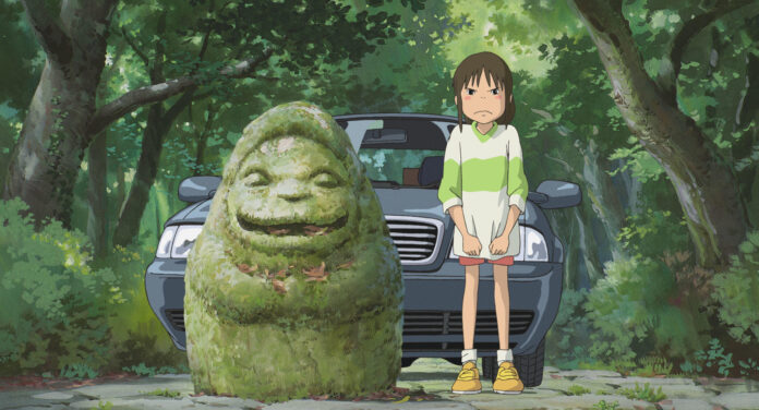 Official Studio Ghibli still for Spirited Away Ending Explained: What Chihiro’s Return Really Means