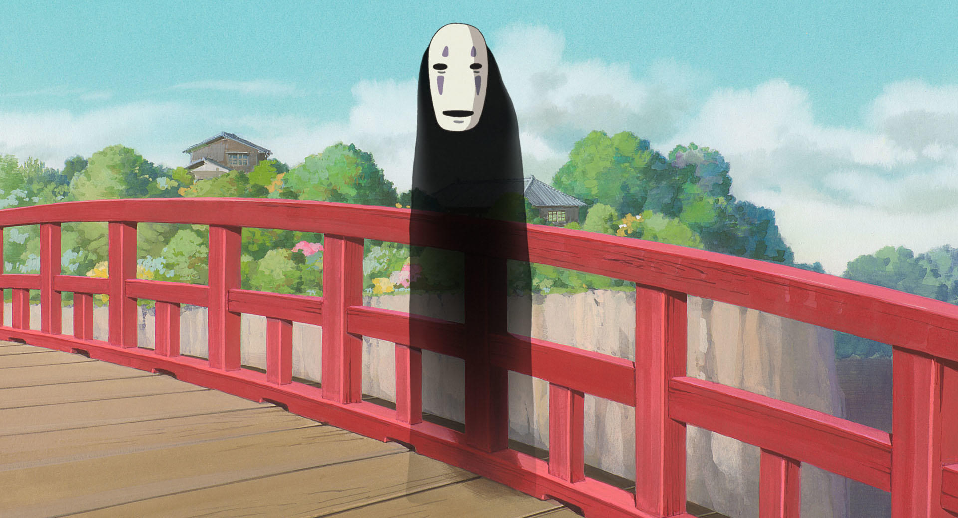Official Spirited Away still representing memorable Studio Ghibli characters