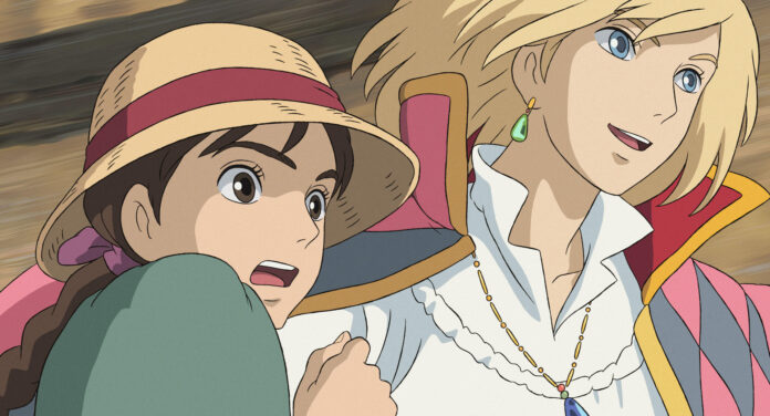 howl003 Official Studio Ghibli still for Calcifer Character Guide: Howl’s Fire Demon, Contract, and Heart Explained
