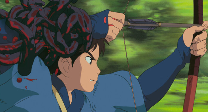 Official Studio Ghibli still for Princess Mononoke Themes Explained: Nature, Industry, Violence, and Mercy