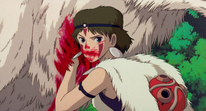 Official Studio Ghibli still for Princess Mononoke Meaning: Nature, Hatred, and the Cost of Balance