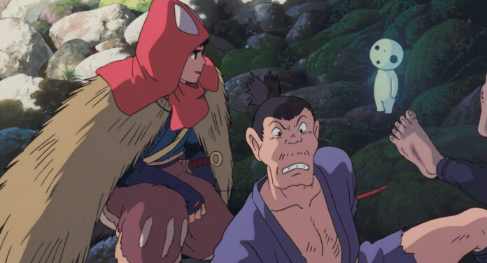 mononoke008 Official Studio Ghibli still for Ashitaka Character Guide: Seeing With Eyes Unclouded in Princess Mononoke