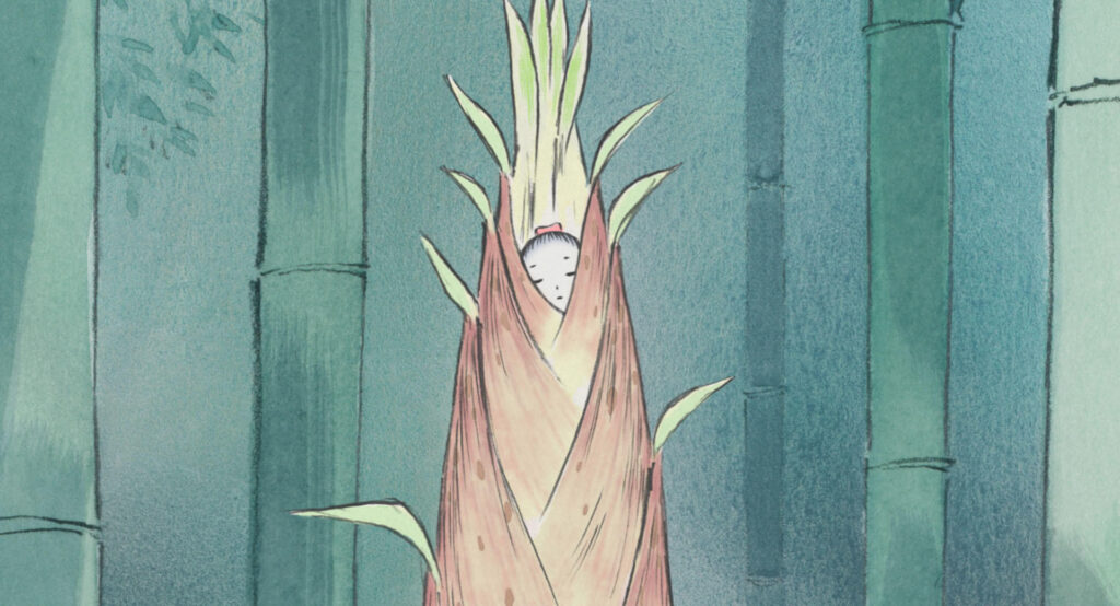 The Tale of the Princess Kaguya official Studio Ghibli still
