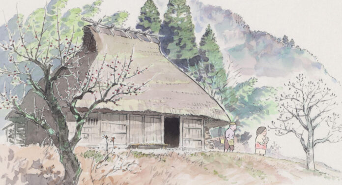 The Tale of the Princess Kaguya Movie Guide: Ghibli’s Most Beautiful Heartbreaker official Studio Ghibli landscape preview image