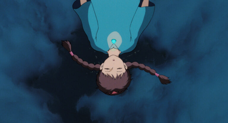 Castle in the Sky official Studio Ghibli landscape page image