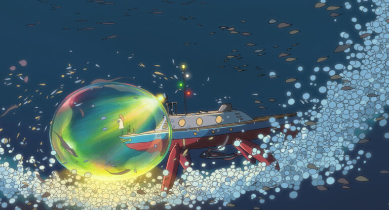 Ponyo official Studio Ghibli landscape page image