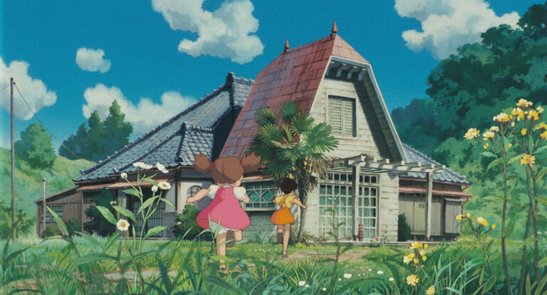 My Neighbor Totoro official Studio Ghibli landscape page image