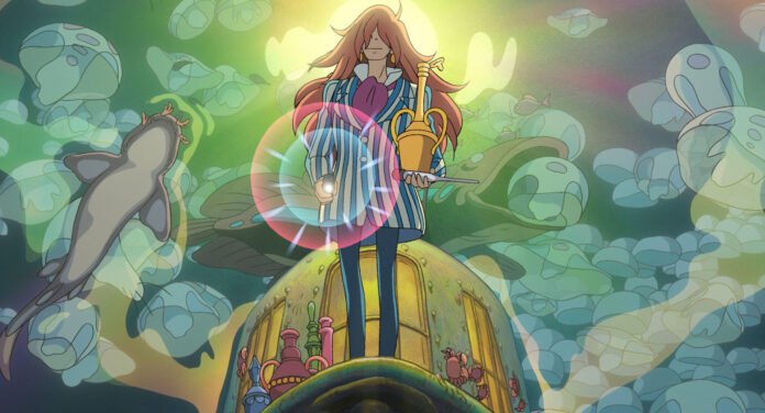 Official Studio Ghibli still for Ponyo Ending Explained: Balance, Love, and the Flooded World