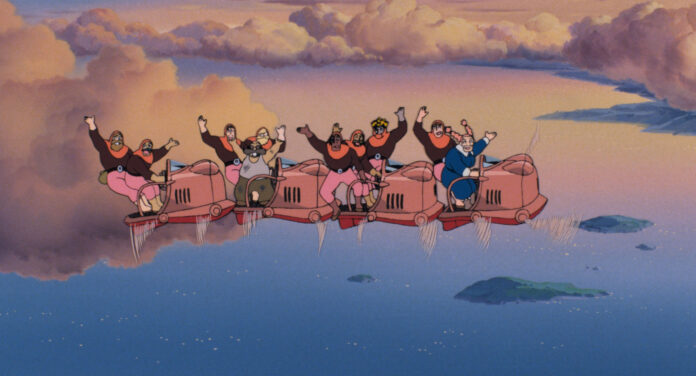 Castle in the Sky robot soldier official Studio Ghibli still