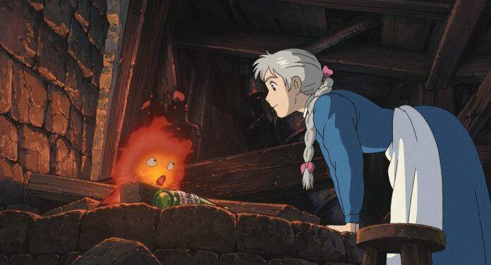 Official Studio Ghibli autumn watch guide still A warm official Studio Ghibli still used for an autumn movie watch guide