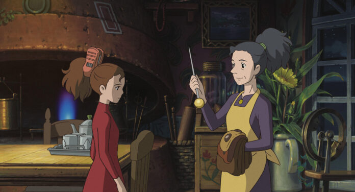 Official Studio Ghibli still from The Secret World of Arrietty