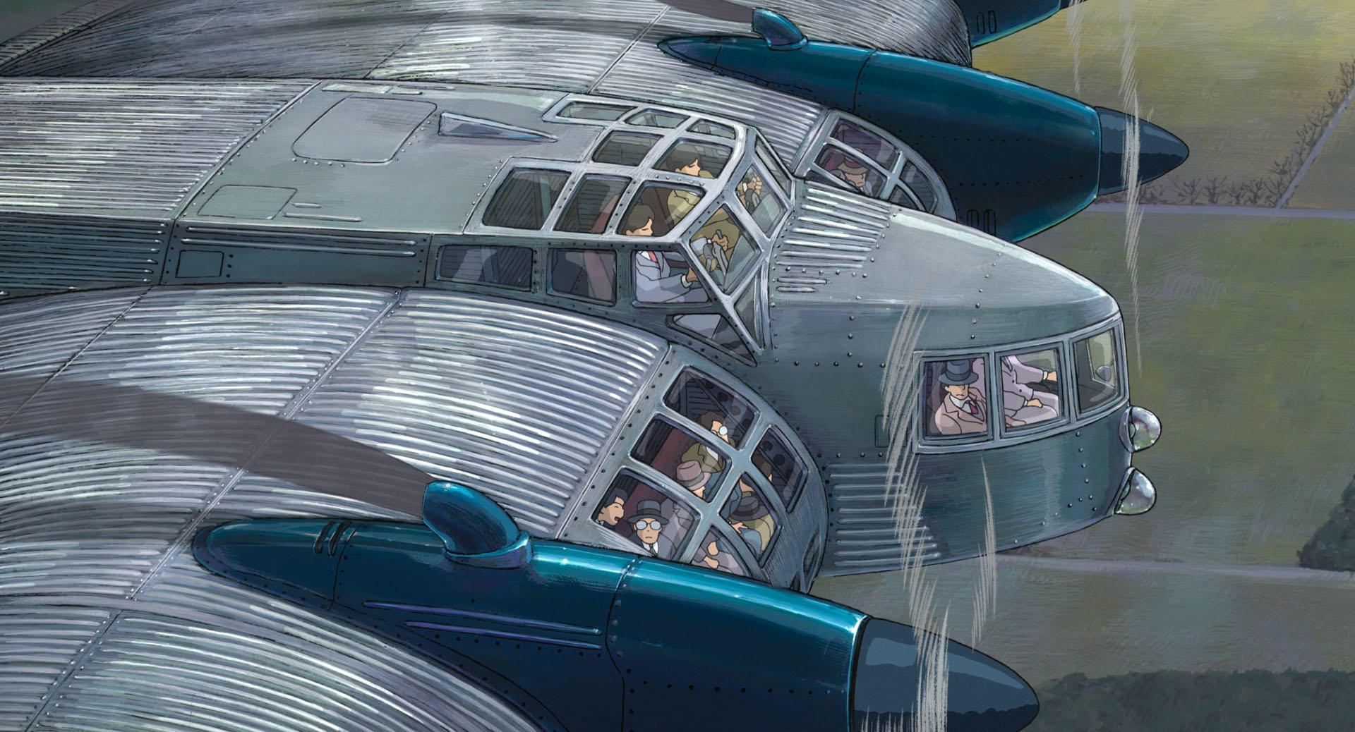 Official Studio Ghibli still from The Wind Rises