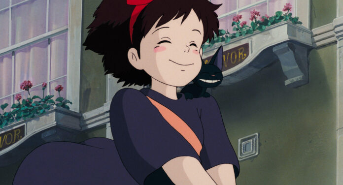 majo013 A gentle official Studio Ghibli still for a stress relief watch guide