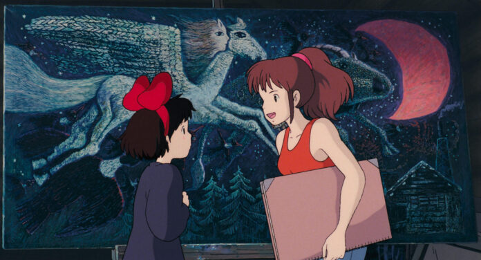 Kiki’s Delivery Service official Studio Ghibli still used for a cozy rainy day watch guide