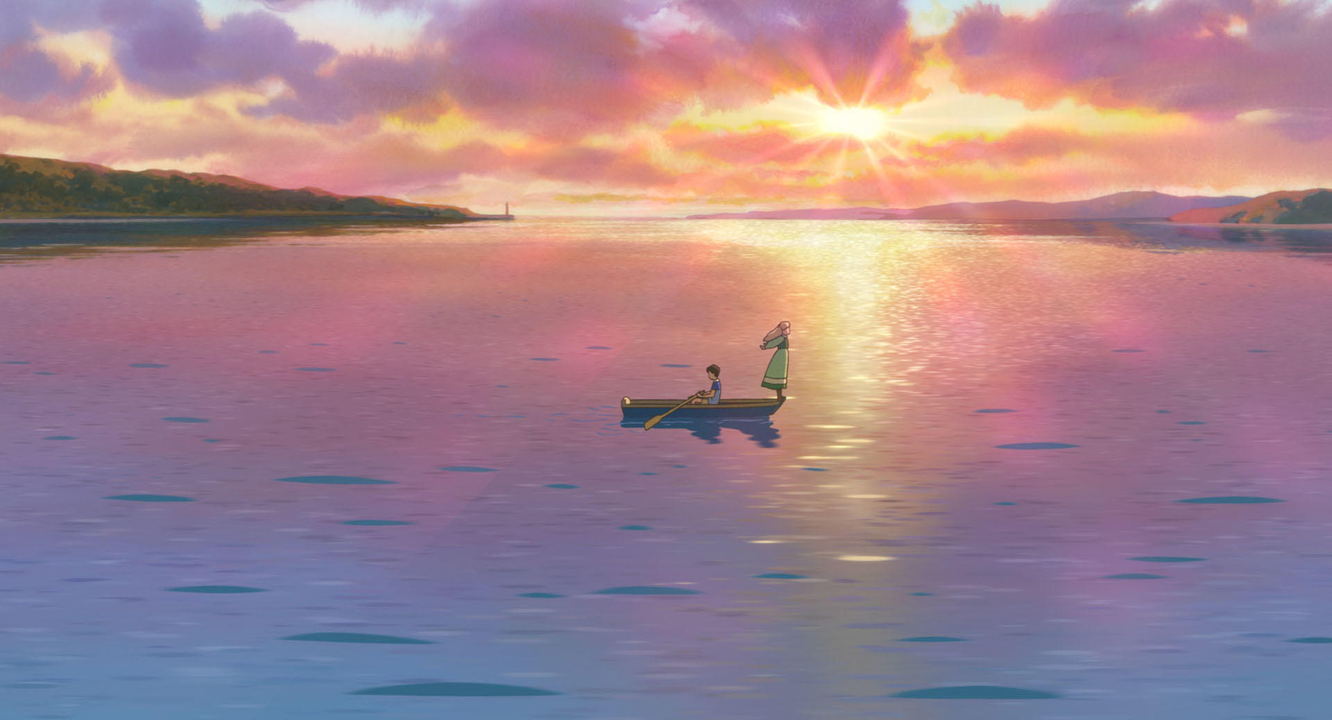 Anna and Marnie in When Marnie Was There official Studio Ghibli still