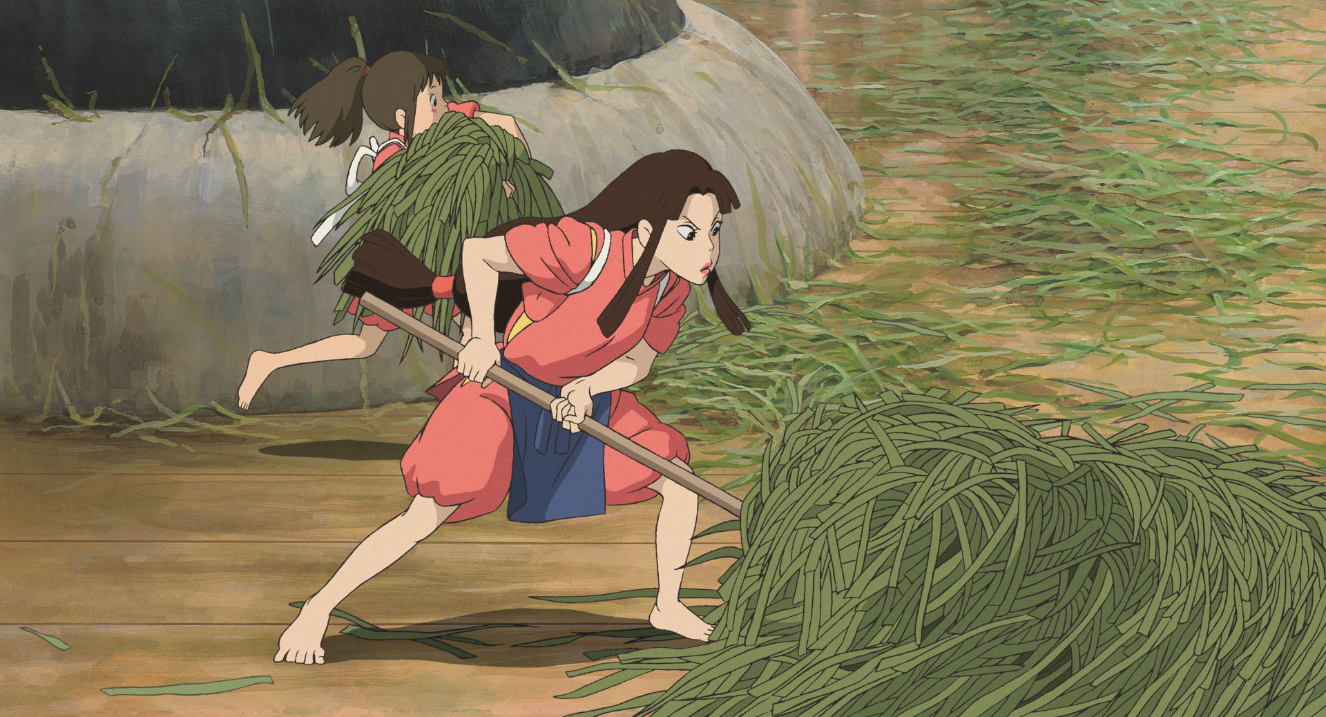 No-Face and Spirited Away official Studio Ghibli still for character explainer