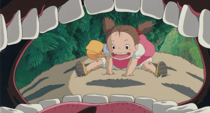 Studio Ghibli rain scenes official still