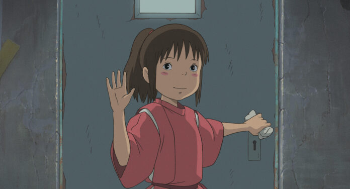 chihiro019 Official Studio Ghibli still from Spirited Away used for a rainy day Studio Ghibli watch guide