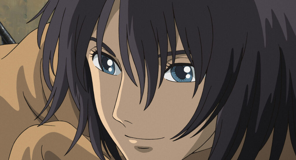 Howl’s Moving Castle official Studio Ghibli still with a romantic fantasy mood