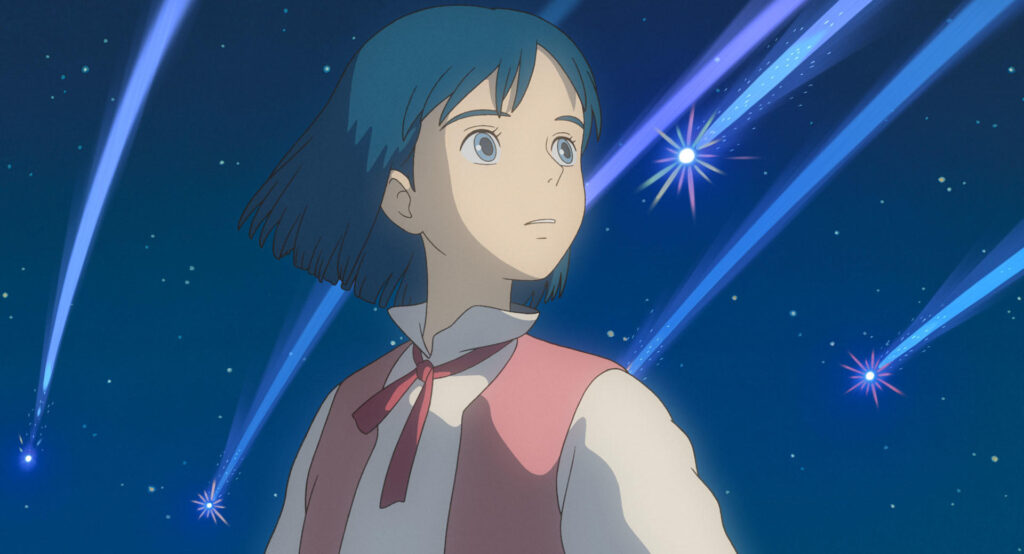 Official Howl’s Moving Castle still showing the film’s fantasy atmosphere for families deciding if it is too scary