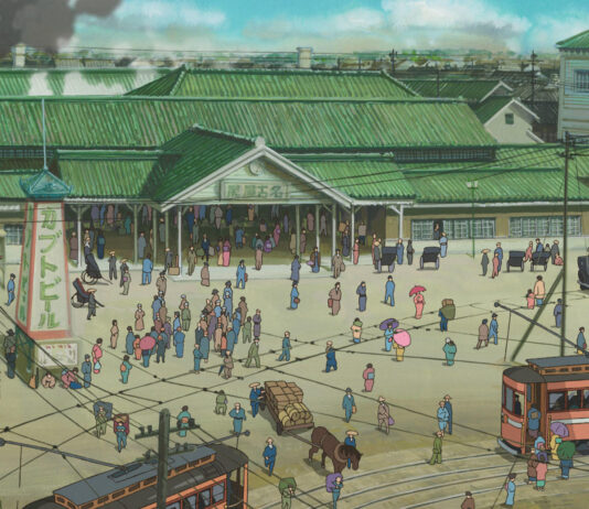 The Wind Rises Ending Explained: Dreams, Love, and the Cost of Creating Beautiful Things Jiro walking through a windswept landscape in The Wind Rises, official Studio Ghibli still