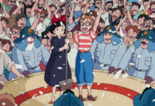 Best Studio Ghibli Movies for Teenagers: Age-by-Age Watch Guide Kiki flying over Koriko in Kiki’s Delivery Service, official Studio Ghibli still