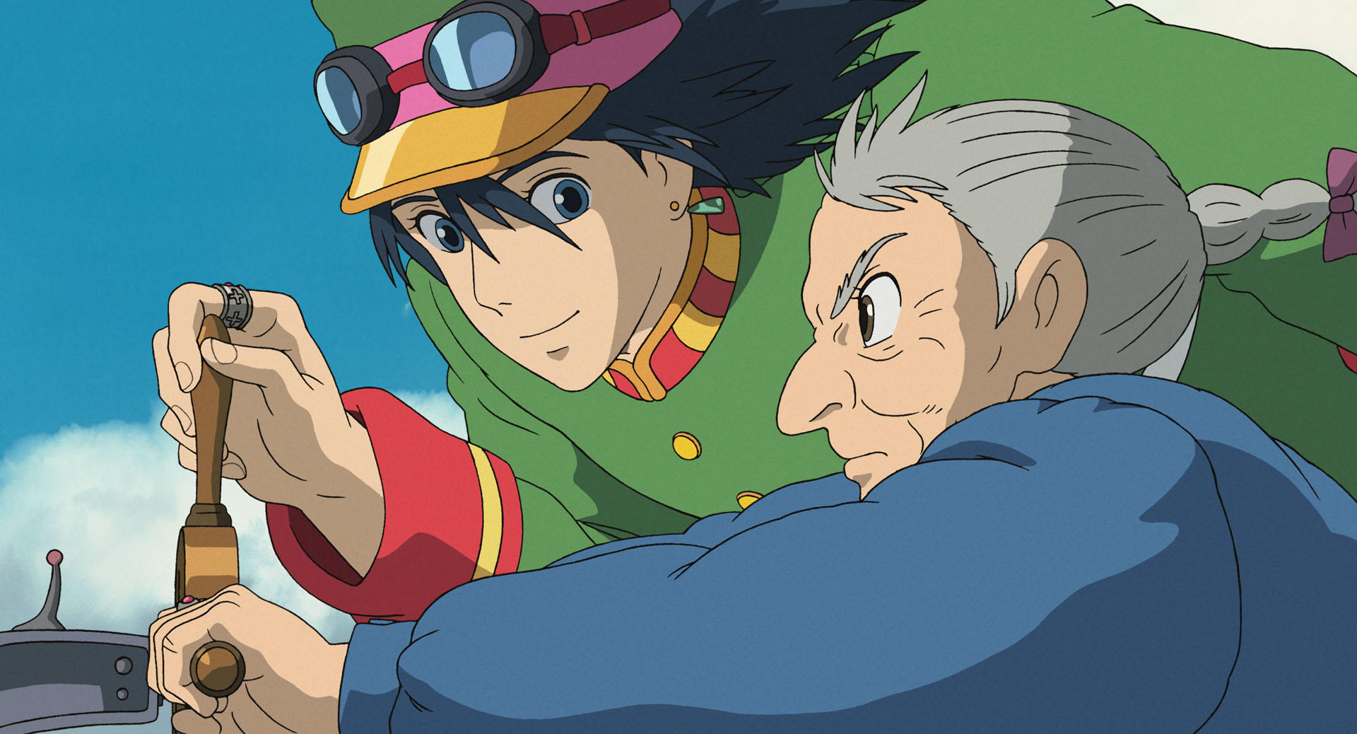 Howl’s Moving Castle official Studio Ghibli still for a romantic date night watch guide