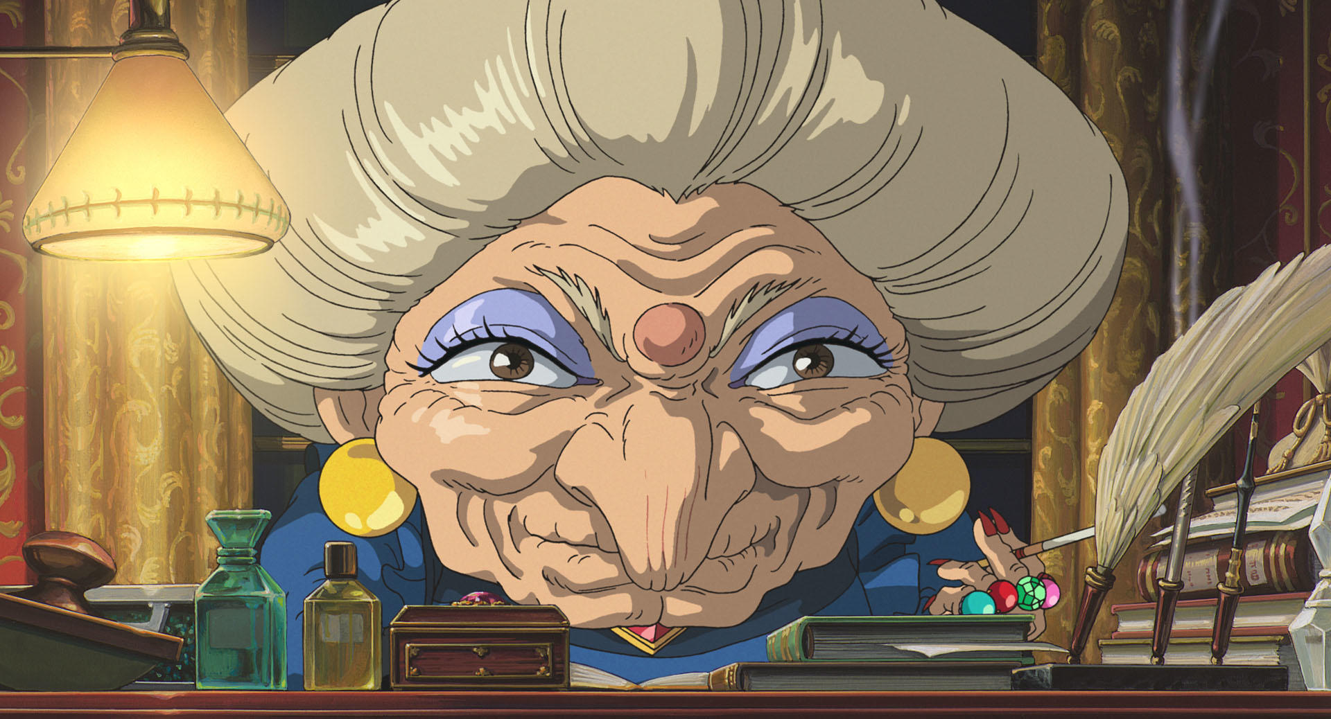 Official Spirited Away still used in a Studio Ghibli guide about work and jobs