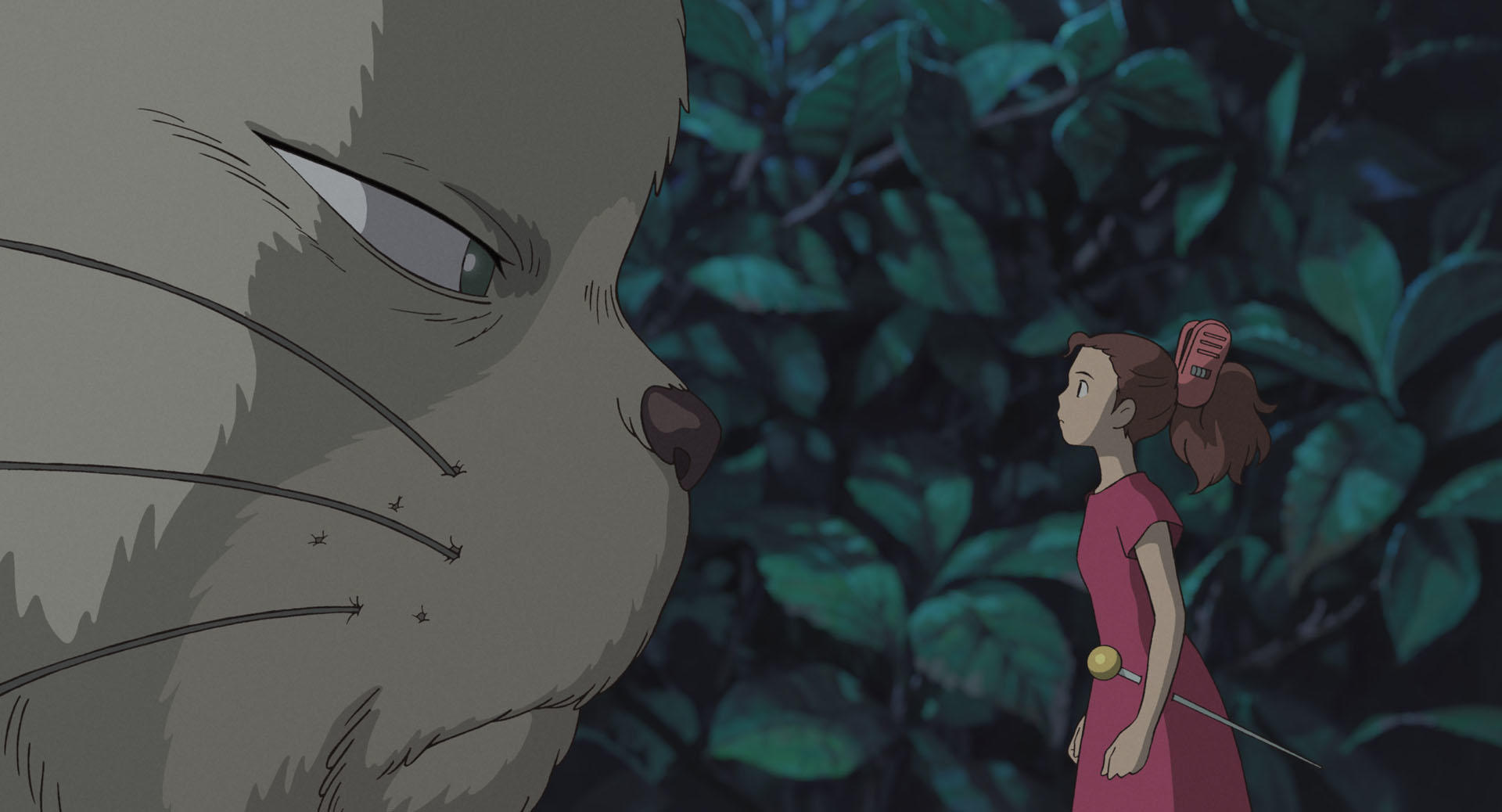 Official The Secret World of Arrietty still used in a Studio Ghibli movies for introverts guide