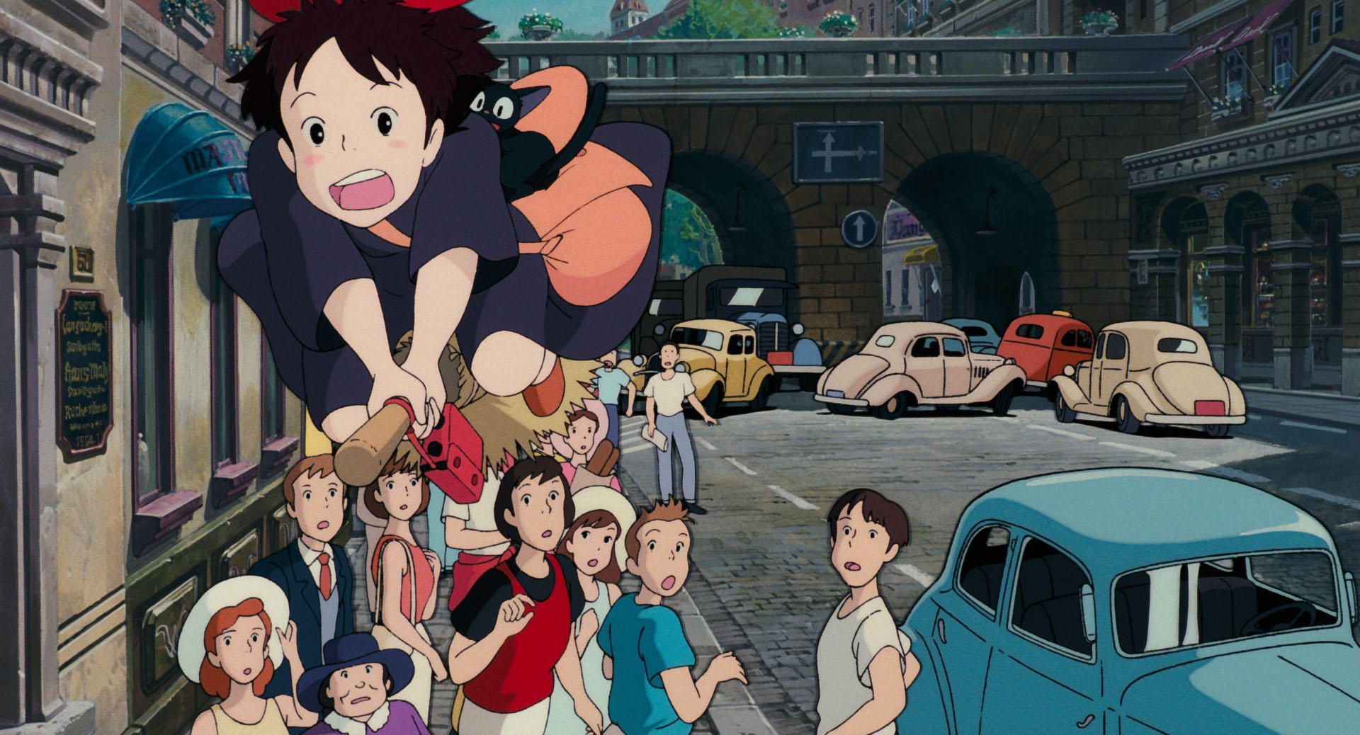 Official Kiki’s Delivery Service still used in a Studio Ghibli guide for teachers