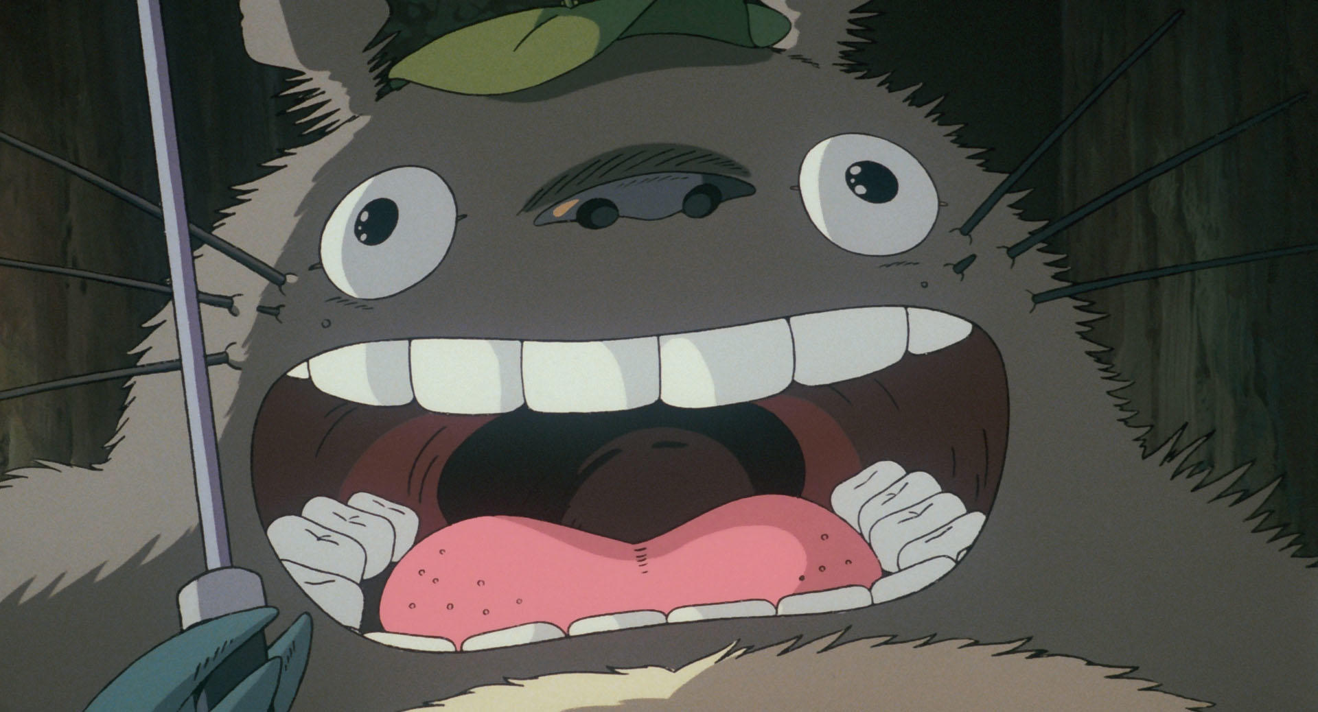 Official My Neighbor Totoro still used in a guide to funny Studio Ghibli moments